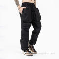 Oem Men's Loose Solid Color Multi-Pocket Pants Wholesale